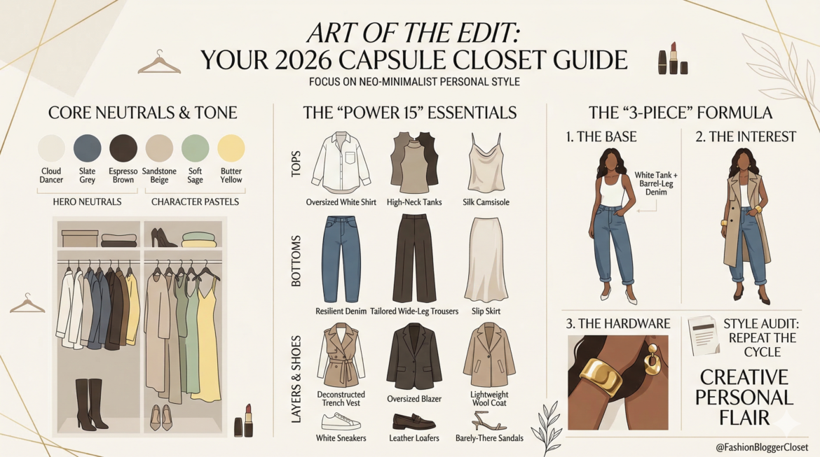 The Art of the Edit: How to Build a Capsule Wardrobe in 2026