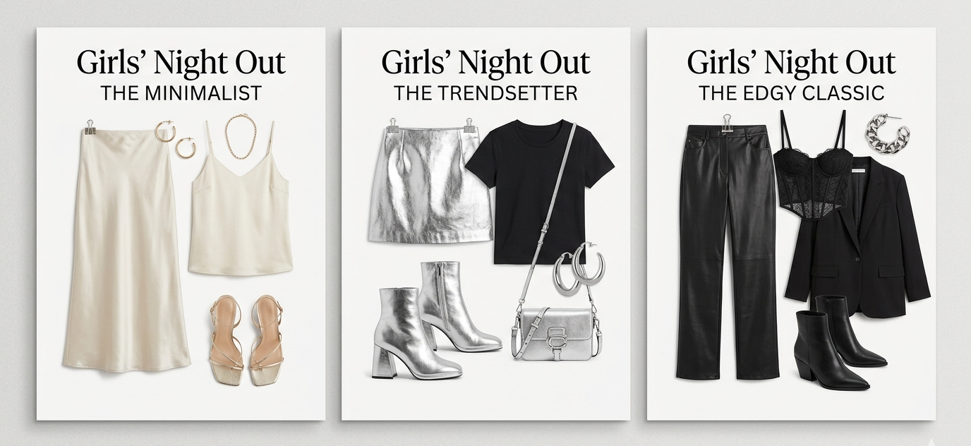 The Ultimate Girls’ Night Out Style Guide: Trending Outfits and Curated Fashion Wishlist