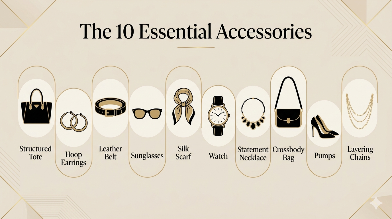 The Ultimate Style Blueprint: 10 Essential Accessories Every Woman Should Own