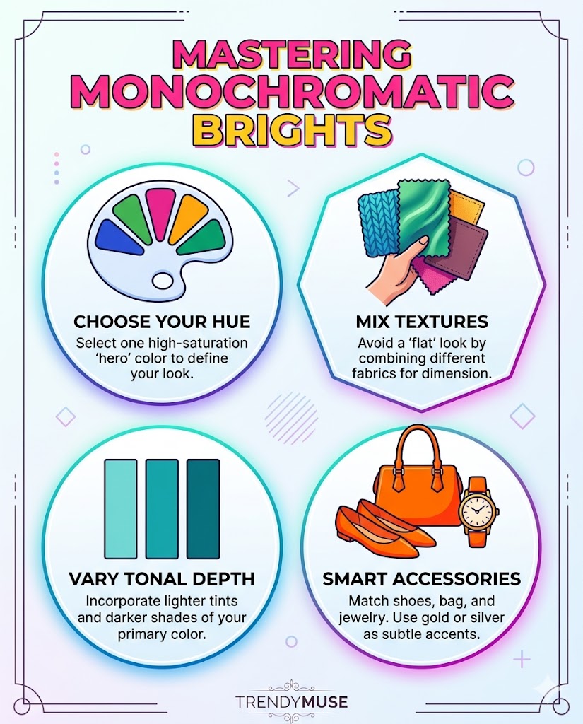 Monochromatic Brights: The Ultimate Guide to Mastering the Boldest Trend in Girls’ Fashion