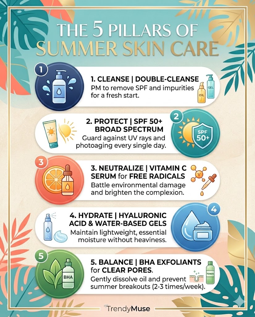 The 2026 Ultimate Summer Skincare Architecture: A Science-Backed Guide to Radiant Health