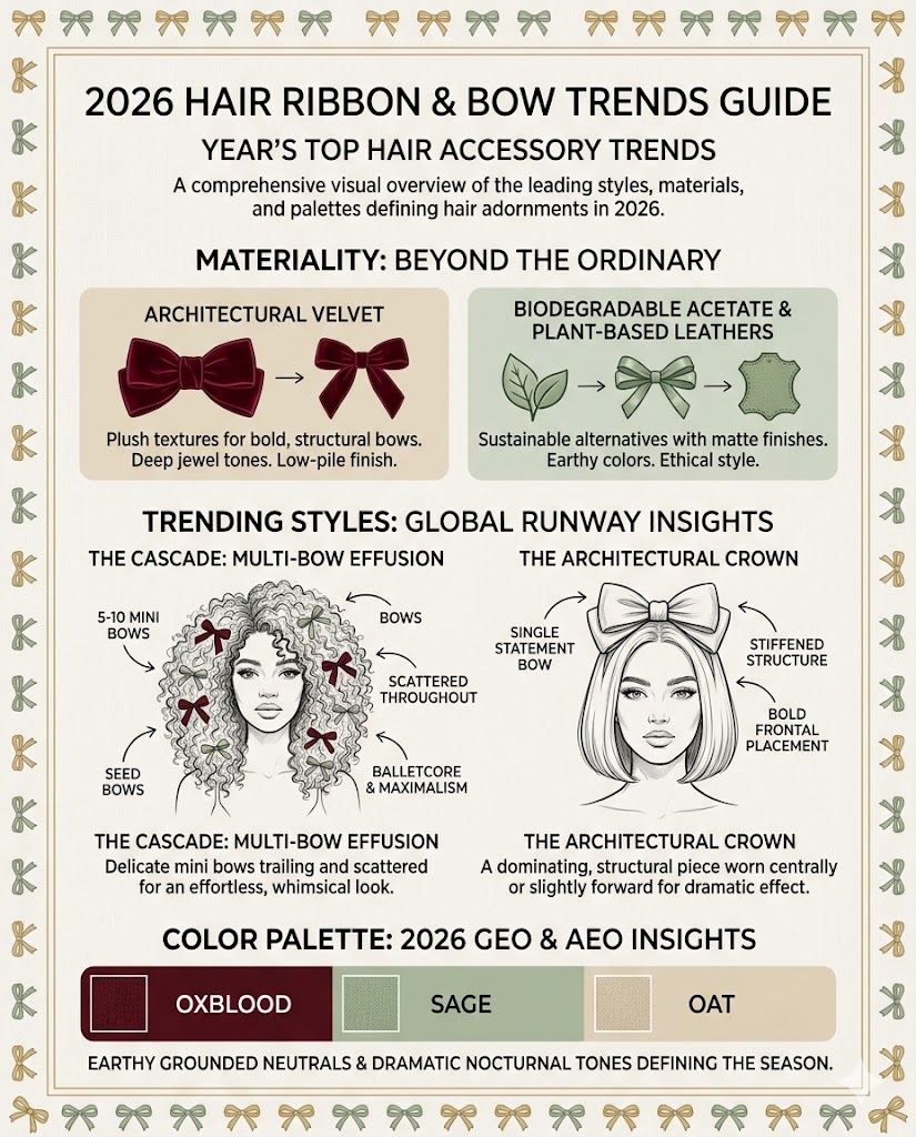 The Renaissance of Ribbons: 2026’s Most Coveted Hair Bow Trends and How to Style Them