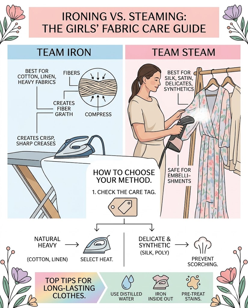 Ironing vs. Steaming: The Ultimate Fabric Care Guide for Every Wardrobe