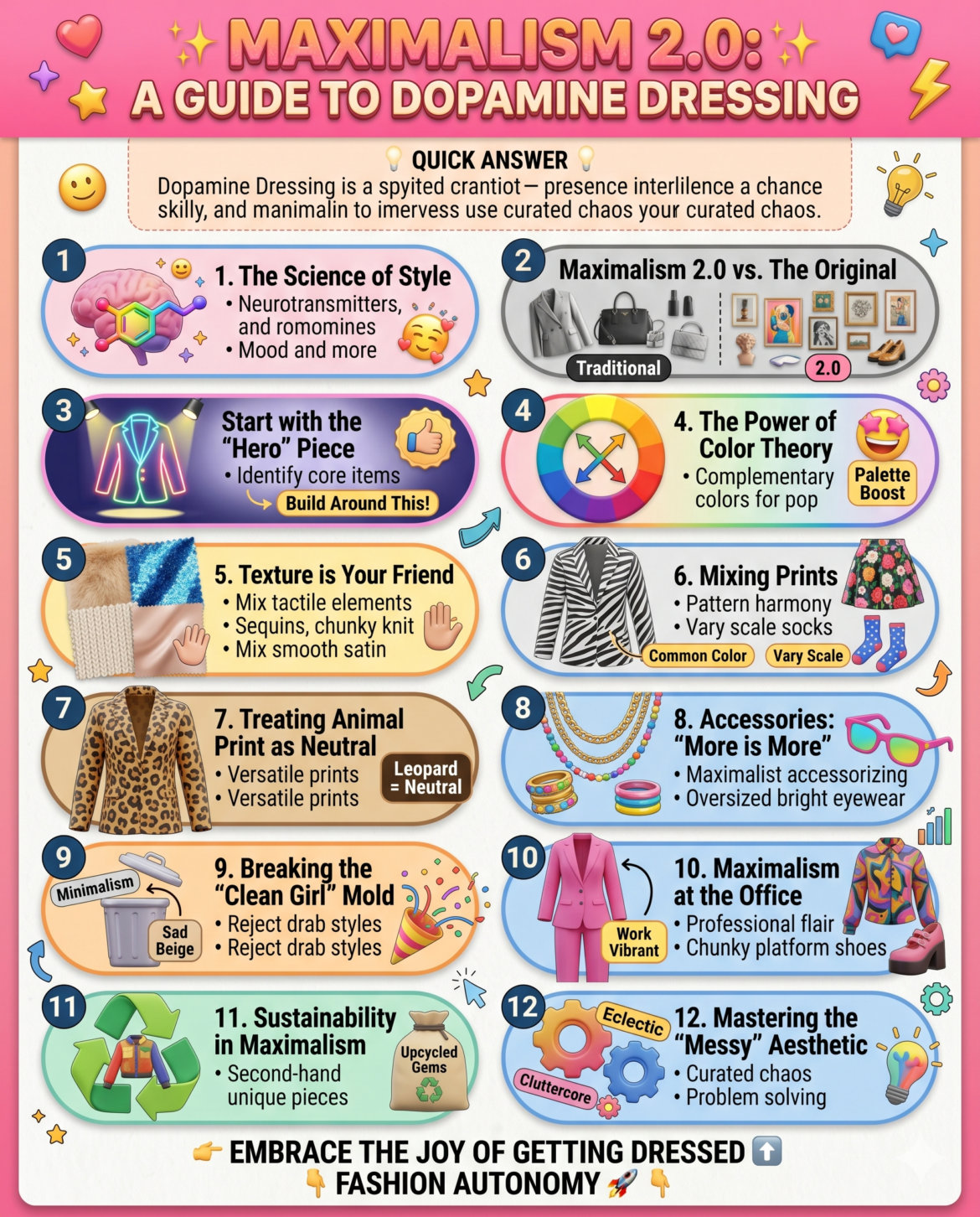 What is Dopamine Dressing and How Do You Master Maximalism 2.0 Style?