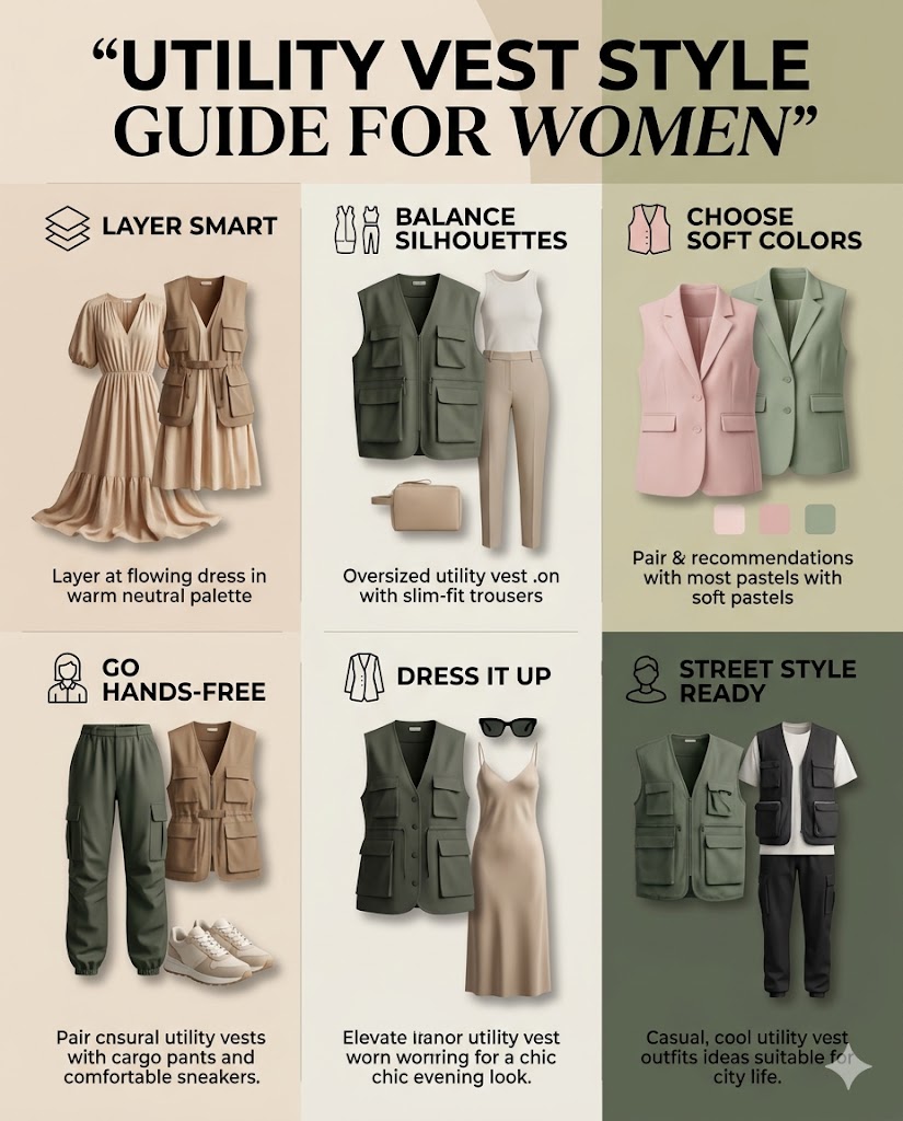 ✨Elevate Your Aesthetic: The Ultimate Guide to Styling Utility Vests and Feminine Techwear 🛠️👗