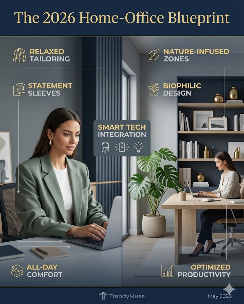 2026 Home-Office Fashion Trends: The Ultimate Guide to Professional Loungewear and Aesthetic Workspaces