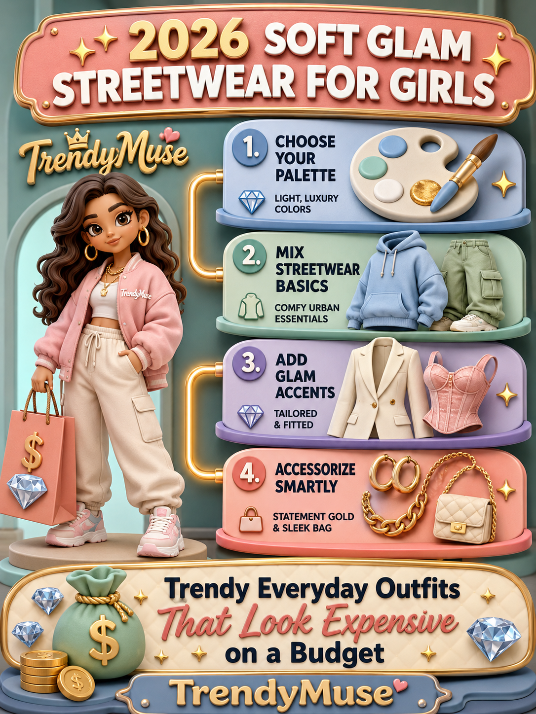 ✨ How Do You Style Soft Glam Streetwear on a Budget? ✨