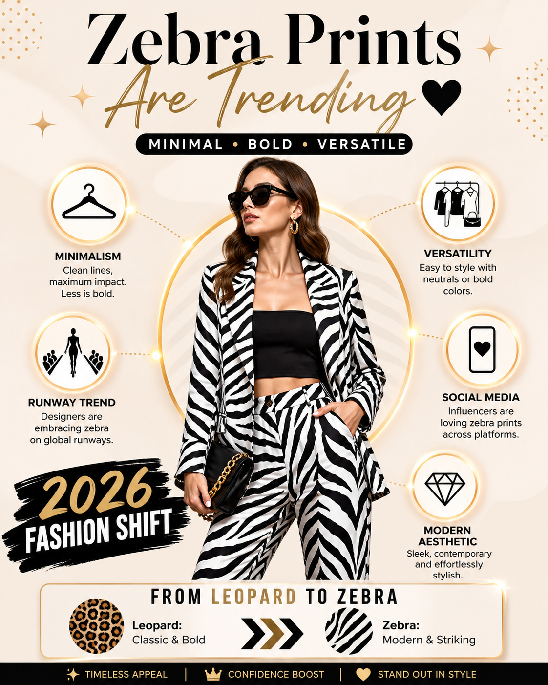 🖤✨ Zebra Stripes Are Taking Over: Why This Bold Animal Print Is Dominating Fashion Trends in 2026
