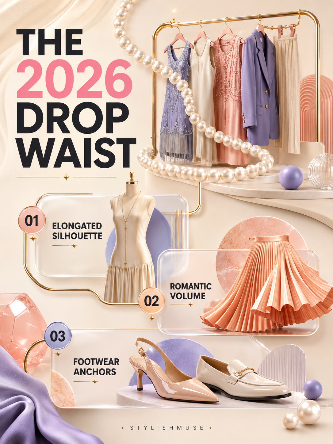 π Why The Drop Waist Silhouette Is Back In 2026 β¨